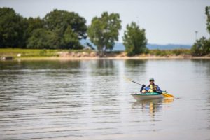 Man in kayak