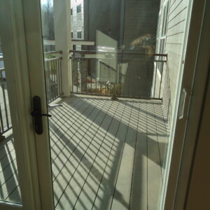 Deck door